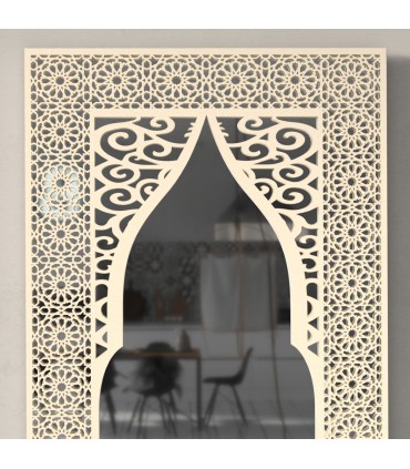Miroir Mural - Décoration Arabe - Modèle JAMIL