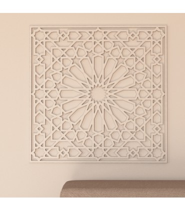 Celosía Madera Decorativa - Decoración Arabe - Modelo ARABESKA