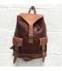 100% Leather Backpack - Unisex - Craftsmanship - Leather Goods - Aans Model
