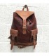Sac à dos 100% cuir - Unisexe - Artisanat - Maroquinerie - Modèle Aans