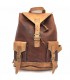 100% Leather Backpack - Unisex - Craftsmanship - Leather Goods - Aans Model