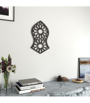 Cuadro Celosía Madera Decorativa - Decoración Árabe - Modelo SANDALIA