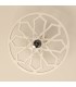 Arabic Lattice Wood Ceiling Lamp Andalusian Decoration - Spanish Crafts - Daura Model