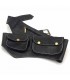 Long Leather Fanny Pack Leather Goods Belt - Handcrafted - Hakaama Model