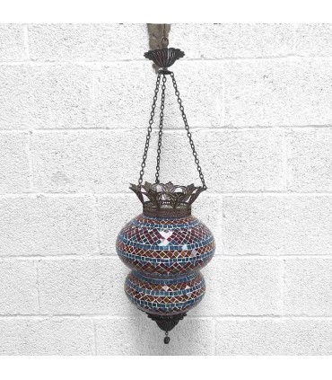 Lampada da soffitto turca deluxe - artigianato turco - decorazione ottomana - modello Wahidun