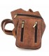 Borsa a tracolla in pelle 100% fatta a mano - Pelletteria - Modello Sustatein