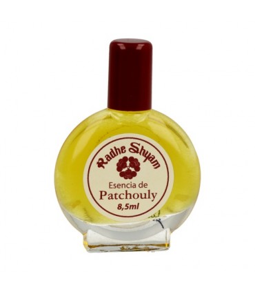 Esencia Patchouly en Aceite Frasco de cristal Radhe Shyam 8.5ml