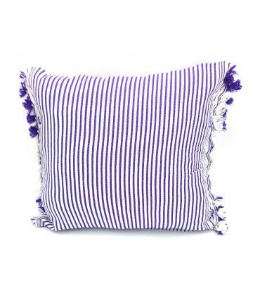 100% Cotton Cushion Cover Moroccan Crafts - Artisan Fabric - Chauen Model