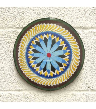 Quadro decorativo islâmico pendurado - pintado à mão - modelo Handasiu