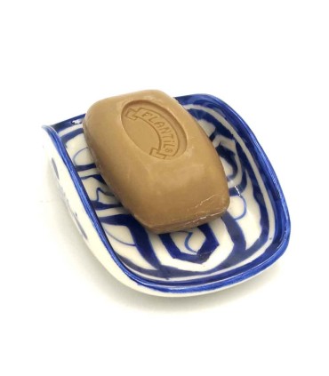 Ceramic Soap Dish - Moroccan Crafts - Sabunatun Model