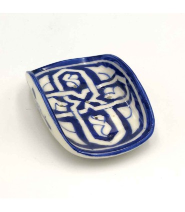 Portasapone in ceramica - artigianato marocchino - modello Sabunatun