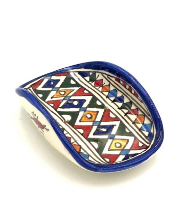 Saboneteira de cerâmica - Artesanato marroquino - Modelo Sabunatun