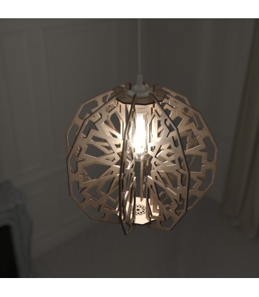 Laser Cut Ceiling Lamp - Andalusian Decoration - Al-andalus Model