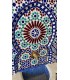 Terraço ou fonte de jardim Mosaico mourisco - Azulejo andaluz - Modelo Yanhani