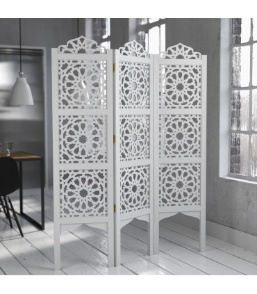 Biombo Separador Celosia Morisca - 100% Madera - Modelo Alhambra