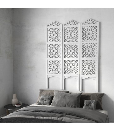 Paravento Divisorio Moresco Celosia - 100% Legno - Modello Alhambra