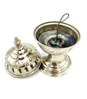 Incense Burner Censer - Moroccan Crafts - Alpaca Model