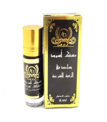 PerfumeMusk Black - Huile de Musc Noir 6 Ml Sans Alcool
