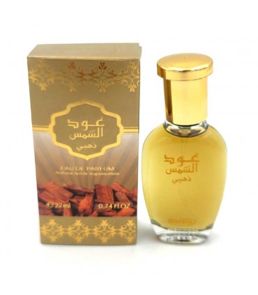 Eau de Parfum Al-Shams OUD Dahbi - 22Ml Oro oud Profumo del Sole