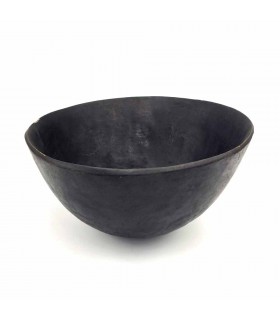 Bowl of Stained Wood - Bohemian Fruit Bowl - Senegalese Crafts - Kadhun Model