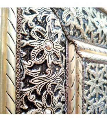 Specchio in metallo Decorazione andalusa - Artigianato marocchino - Modello ARRAYEIN
