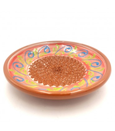 Platito Cerámica Rayador - Artesanía Granadina - Modelo Khadash