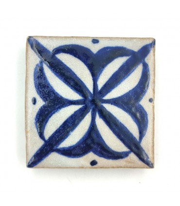 Piastrella Artigianato Marocchino Andaluso - 5x5cm - Modello 86