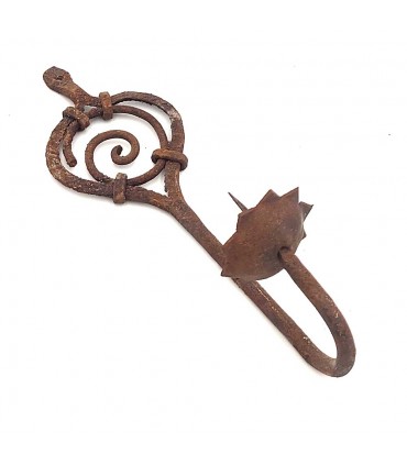 Castiçal de parede - Ferro Forjado - Modelo Aarsh