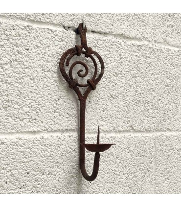 Wall candle holder - Wrought Iron - Model Aarsh