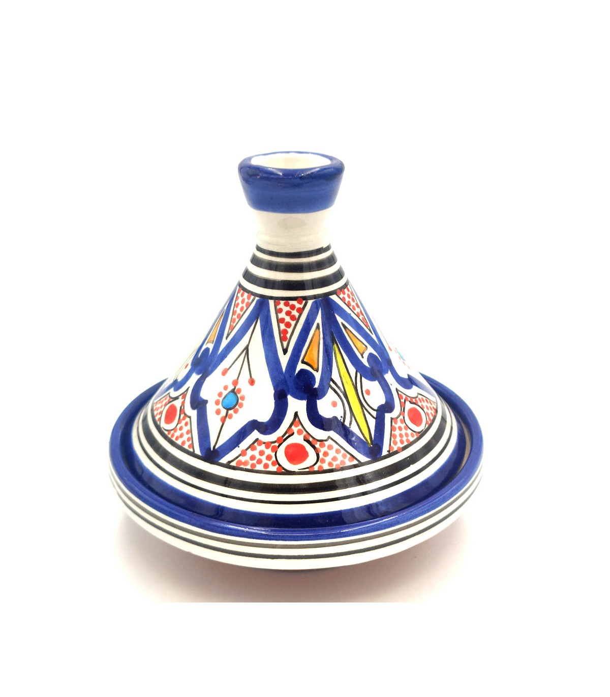 VASE POTERIE CÉRAMIQUE terre cuite vernissée de Style SAFI Maroc EUR 9