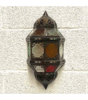 Openwork Crystal Wall Lamp - Moroccan Crafts - Andalusi Decoration - Shafaf Model