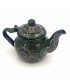 Mauritanian Hand Painted Teapot - Tuareg Crafts - SAHARA Model