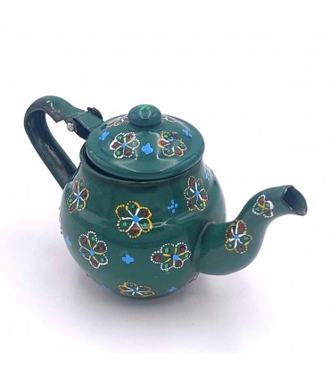 Mauretanische Teekanne Hand - 3 Farben - komplexe Zeichnung gemalt