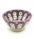 Handmade Ceramic Bowl - Purple Color - Moroccan Crafts - Arcos Andalusís Design - Aqwas Model