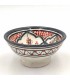 Asfi Ceramic bowl bowl - Gray Color - Moroccan Handicraft - Basata Model