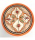 Bol bol en céramique par Asfi - Couleur Orange - Artisanat Marocain - Modèle Basata