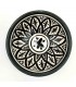 Cuenco bowl bol Cerámica de Asfi - Color Negro Y Blanco - Artesanía Marroquí - Modelo Basata