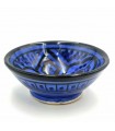 Asfi Ceramic bowl bowl - Blue Color - Moroccan Handicraft - Lainun Model