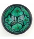 Bol bol en céramique par Asfi - Couleur Verte - Artisanat Marocain - Modèle Lainun