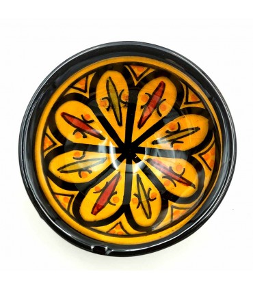 Keramikschale von Asfi - Gelbe Farbe - Marokkanisches Kunsthandwerk - Lainun Model