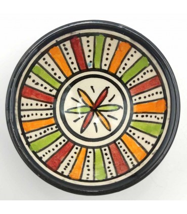 Keramikschale Schüssel von Asfi - Mehrfarbige Farbe - Marokkanisches Kunsthandwerk - Basata Model