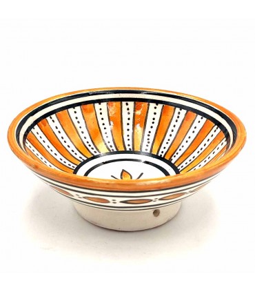 Tigela de Cerâmica Asfi - Artesanato Marroquino - Modelo Basata