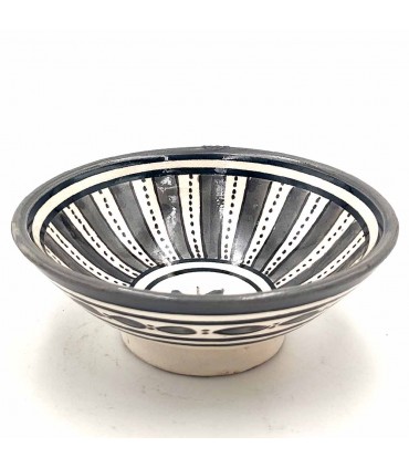 Bol Asfi en Céramique - Artisanat Marocain - Modèle Basata