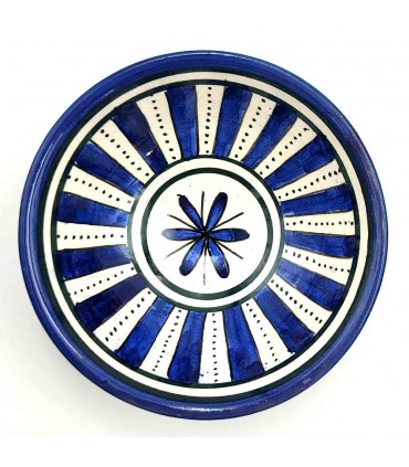 Bol Asfi en Céramique - Artisanat Marocain - Modèle Basata