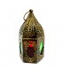 Lantern Lantern Candle Holder - Multicolored Crystals - Fatuma Model