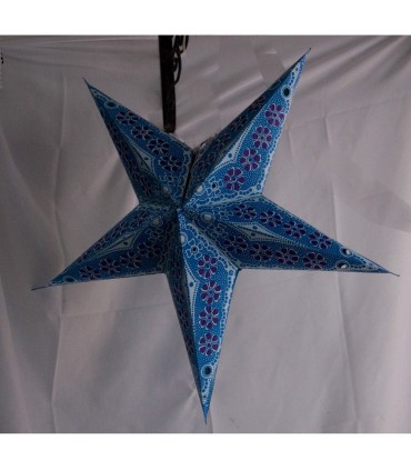 Paper Star Lamp - Foldable - Various Colors - NEW