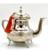 Théière Arabe Marocaine - Alpaga Sculpté - Thé Mauresque - Modèle Mukarrash 1000Ml