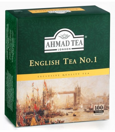 Té Earl Grey - Bolsitas De Té - AHMAD TEA LONDON - 100 Bolsitas - 200gr