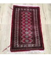 Tapete Kilim Árabe Oriental Vintage Antigo Artesanato Lã e Algodão 125 x 75 cm