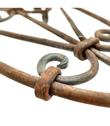 Support pour Fer Forgé Sans Soudure - Décoration Vintage - Modèle Xauen